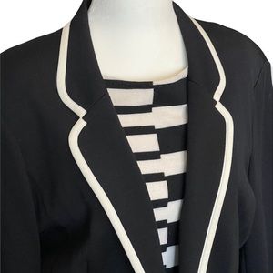 St. John Matching 2 piece set: midi dress and blazer